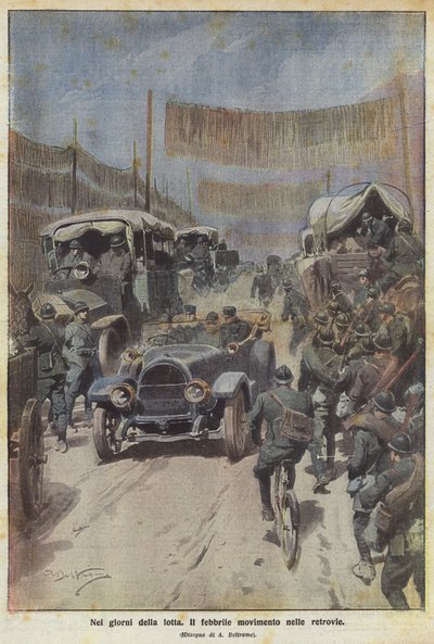 In the Days of the Struggle by Achille Beltrame